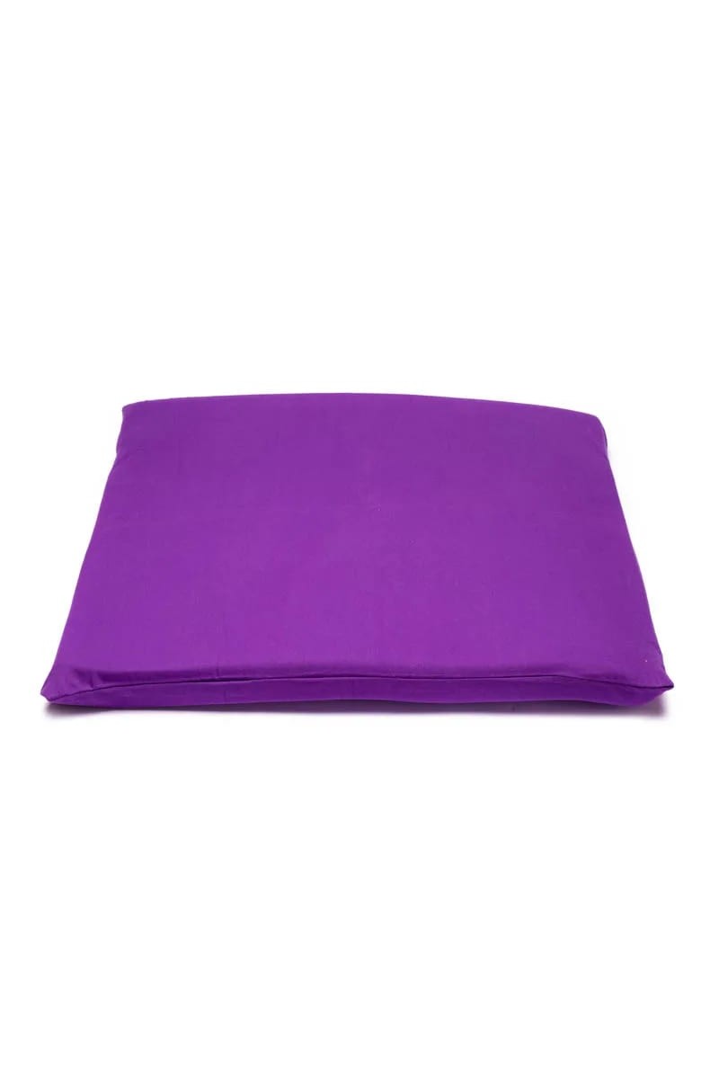 Matelas de Méditation VIOLET (7ème Chakra) - Coton BIO