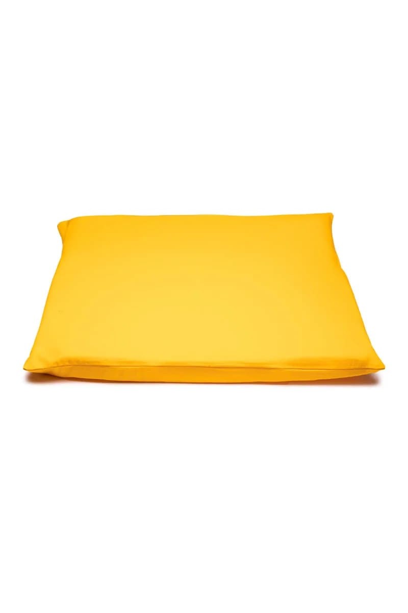 Matelas de Méditation JAUNE (3ème Chakra) - Coton BIO