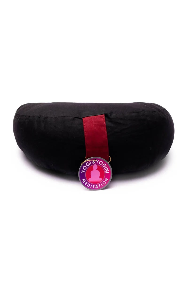 Coussin de Méditation DEMI-LUNE - NOIR