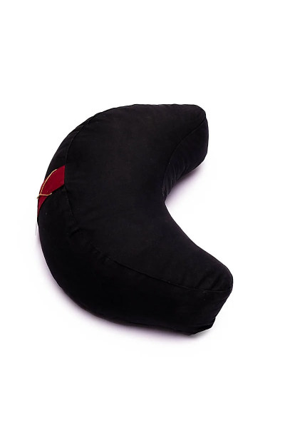 Coussin de Méditation DEMI-LUNE - NOIR