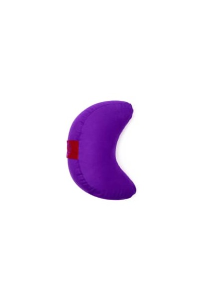 Coussin de Méditation DEMI-LUNE 7ème Chakra Sahasrara - Violet